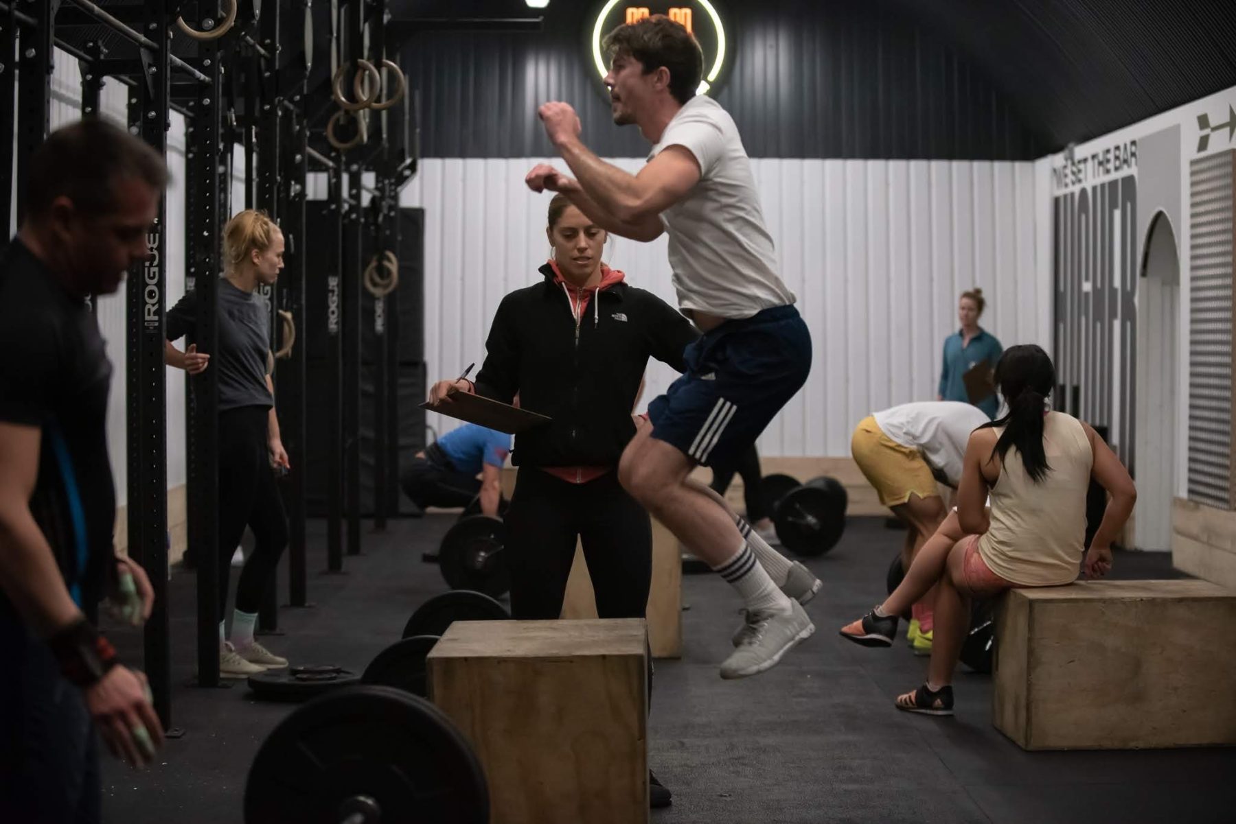 Box Jumps in the CrossFit Open